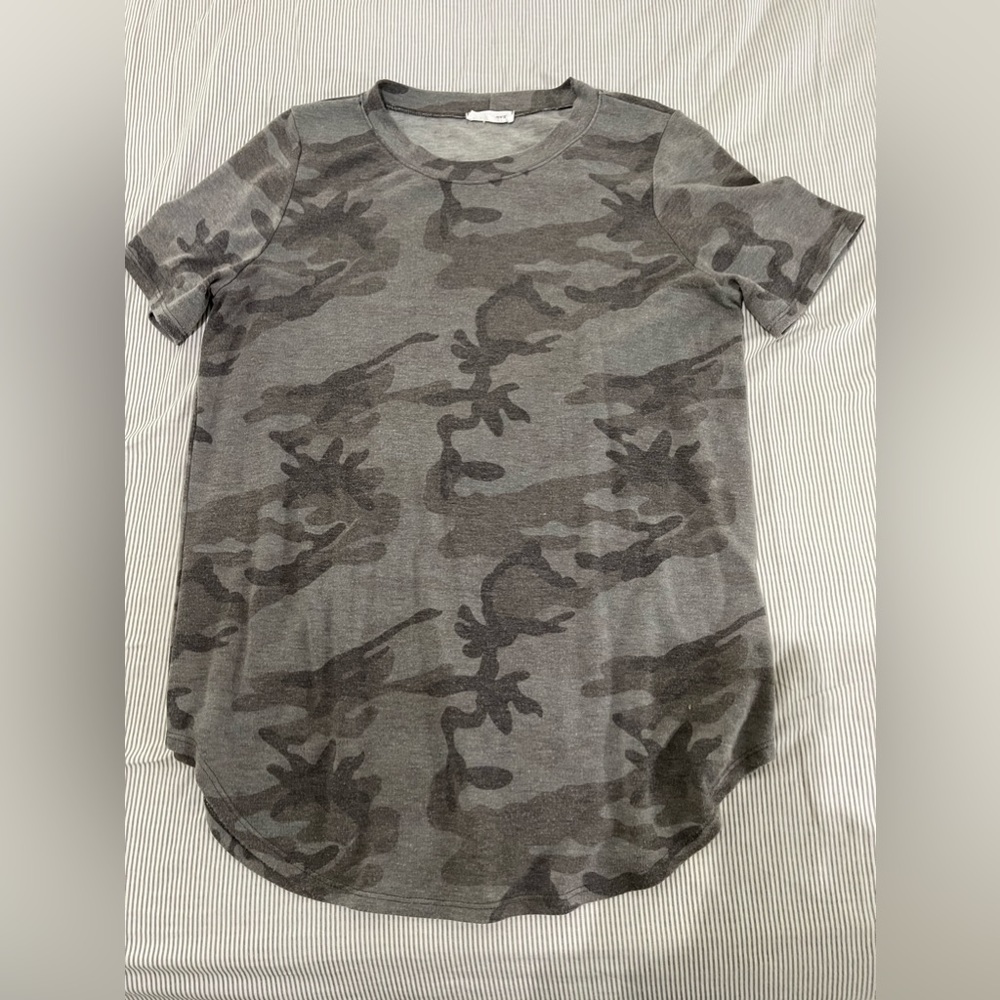 Lucy Avenue Boutique Camo Shirt